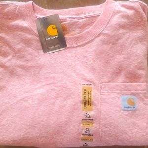 NWT Men's Carhartt XL Tall Short Sleeve TShirt